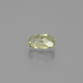 Diasporo con cambio de color amarillo natural de 1,31 ct, corte cojín, VVS