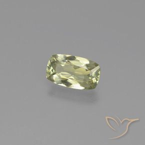 Diásporo con Cambio de Color Amarillo claro natural de 1.19 ct, Forma Cojín, VVS-VS