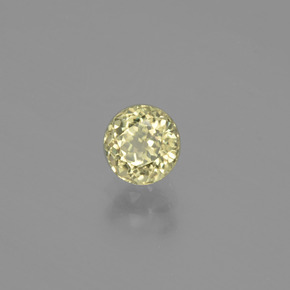 Diasporo con cambio de color  natural de 0,74 ct, corte redondo, VVS-VS