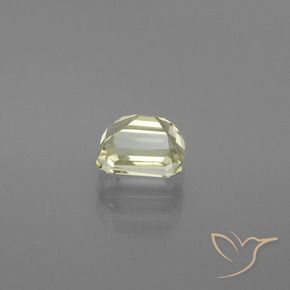 Diásporo con Cambio de Color Amarillo claro natural de 1.14 ct, Corte Octágono / Esmeralda, VVS-VS
