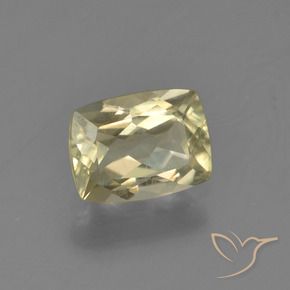 Diásporo con Cambio de Color Amarillo pálido natural de 1.12 ct, Forma Cojín, VVS-VS