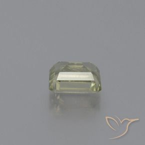 Diásporo con Cambio de Color Amarillo muy claro natural de 1.41 ct, Corte Octágono / Esmeralda, VS-SI