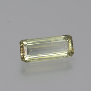 Diásporo con Cambio de Color Amarillo muy claro natural de 1.62 ct, corte esmeralda, VS-SI