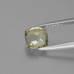 Diasporo con cambio de color cambio de color natural de 1,25 ct, corte cojín, VVS-VS