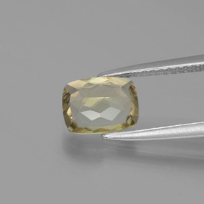 Diásporo con Cambio de Color Verde/rosado natural de 1.25 ct, Corte Cojín, VVS