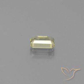 Diásporo con Cambio de Color Amarillo claro natural de 1.05 ct, Corte Octágono / Esmeralda, VS
