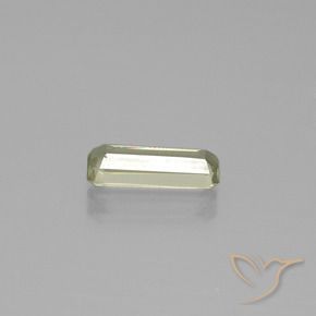 Diásporo con Cambio de Color Amarillo muy claro natural de 1.11 ct, Corte Octágono / Esmeralda, VS