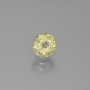 Diasporo con cambio de color multicolor natural de 1,29 ct, corte redondo, SI