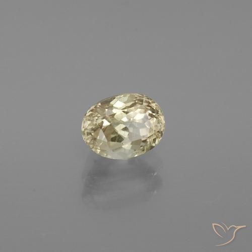 Diásporo con Cambio de Color Amarillo claro natural de 1.00 ct, En forma de pera, VS-SI