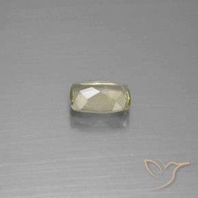 Diásporo con Cambio de Color Amarillo muy claro natural de 0.94 ct, Forma Cojín, VVS-VS