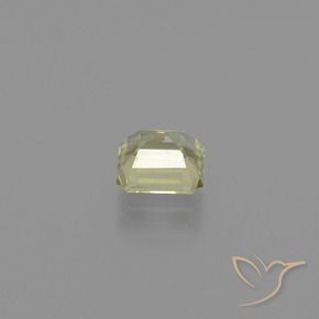 Diásporo con Cambio de Color Amarillo muy claro natural de 1.12 ct, Corte Octágono / Esmeralda, VS