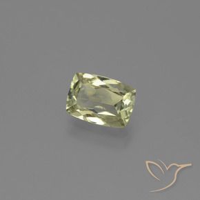 Diásporo con Cambio de Color Amarillo claro natural de 1.14 ct, Forma Cojín, VS