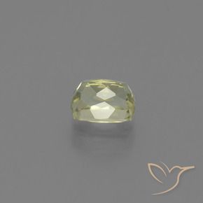 Diásporo con Cambio de Color Amarillo claro natural de 1.37 ct, Forma Cojín, VS