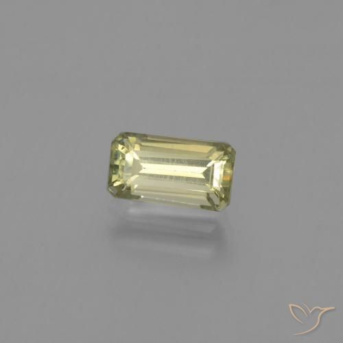 Diásporo con Cambio de Color Amarillo cálido natural de 1.40 ct, Corte Octágono / Esmeralda, VS