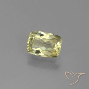 Diásporo con Cambio de Color Amarillo muy claro natural de 1.06 ct, Forma Cojín, VVS-VS