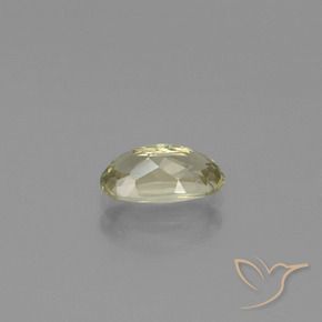 Diásporo con Cambio de Color Amarillo claro natural de 1.04 ct, Ovalada, VVS-VS