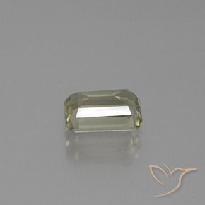 Diásporo con Cambio de Color Amarillo muy claro natural de 1.04 ct, Corte Octágono / Esmeralda, VVS-VS
