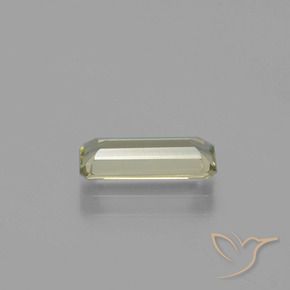 Diásporo con Cambio de Color Verde amarillo natural de 1.17 ct, Corte Octágono / Esmeralda, VS