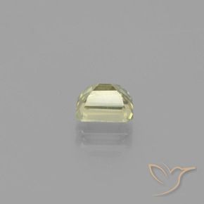 Diásporo con Cambio de Color Amarillo claro natural de 1.11 ct, Corte Octágono / Esmeralda, VS