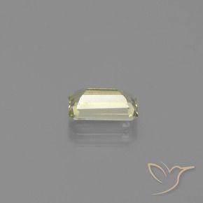 Diásporo con Cambio de Color Amarillo claro natural de 1.62 ct, Corte Octágono / Esmeralda, VVS-VS
