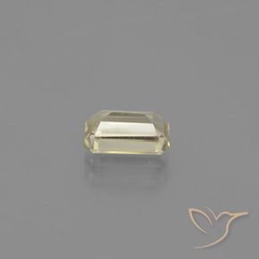Diásporo con Cambio de Color Amarillo claro natural de 1.37 ct, Corte Octágono / Esmeralda, VVS-VS