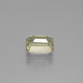 Diásporo con Cambio de Color Amarillo dorado claro natural de 1.11 ct, corte esmeralda, VVS-VS