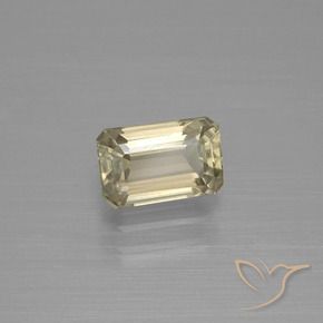Diásporo con Cambio de Color Amarillo dorado claro natural de 1.27 ct, Corte Octágono / Esmeralda, VVS-VS