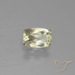 Diásporo con Cambio de Color Amarillo claro natural de 1.04 ct, Forma Cojín, VVS