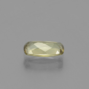 Diásporo con Cambio de Color Amarillo dorado claro natural de 1.30 ct, Corte Cojín, VVS-VS
