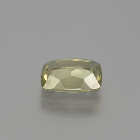 Diásporo con Cambio de Color Amarillo medio natural de 1.12 ct, Corte Cojín, VS