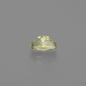 Diasporo con cambio de color amarillo natural de 1,13 ct, corte cojín, VVS