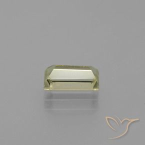 Diásporo con Cambio de Color Amarillo amarronado natural de 1.38 ct, Corte Baguette, VVS