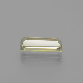 Diasporo con cambio de color amarillo natural de 1,78 ct, baguette, VVS