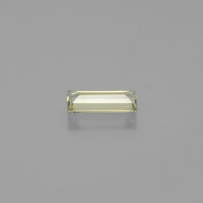 Diasporo con cambio de color amarillo natural de 1,32 ct, baguette, VVS