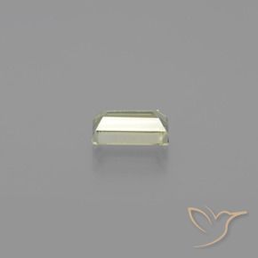 Diasporo con cambio de color amarillo natural de 1,41 ct, baguette, VVS