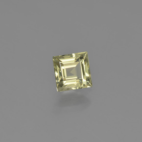 Diasporo con cambio de color amarillo natural de 1,32 ct, cuadrado, VVS-VS