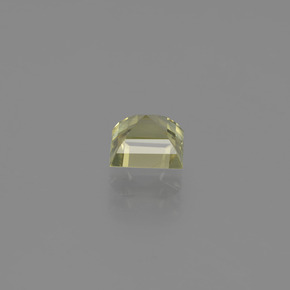 Diasporo con cambio de color amarillo natural de 1,32 ct, cuadrado, VVS-VS