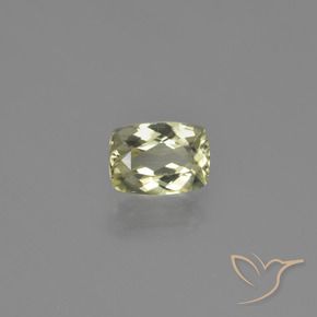 Diásporo con Cambio de Color Amarillo claro natural de 1.14 ct, Forma Cojín, VVS-VS