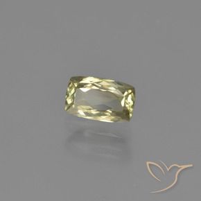 Diásporo con Cambio de Color Amarillo claro natural de 1.16 ct, Forma Cojín, VVS-VS