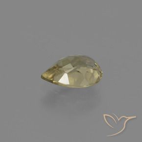 Diásporo con Cambio de Color Amarillo amarronado natural de 1.10 ct, En forma de pera, VS