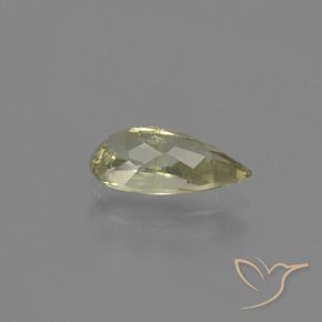 Diásporo con Cambio de Color Amarillo amarronado natural de 1.36 ct, En forma de pera, VS-SI