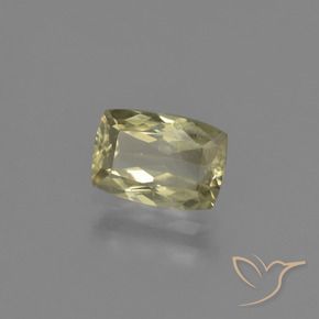 Diásporo con Cambio de Color Amarillo claro natural de 1.18 ct, Forma Cojín, VS