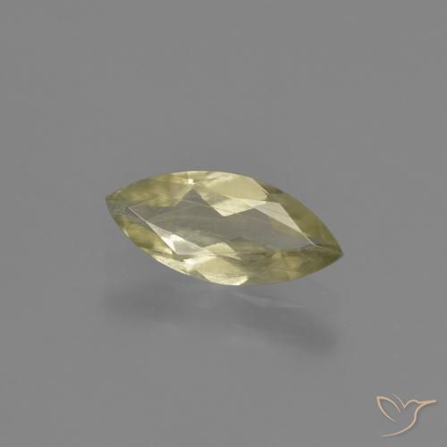 Diásporo con Cambio de Color Amarillo claro natural de 1.02 ct, Marquesa, VS