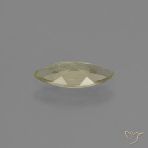 Diásporo con Cambio de Color Amarillo claro natural de 1.02 ct, Marquesa, VS