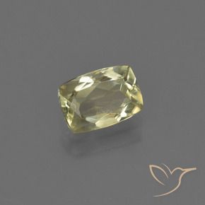 Diásporo con Cambio de Color Amarillo amarronado natural de 1.04 ct, Forma Cojín, VS