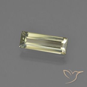 Diásporo con Cambio de Color Amarillo amarronado natural de 1.75 ct, Corte Baguette, VVS-VS