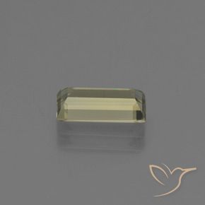 Diásporo con Cambio de Color Amarillo amarronado natural de 1.42 ct, Corte Baguette, VVS