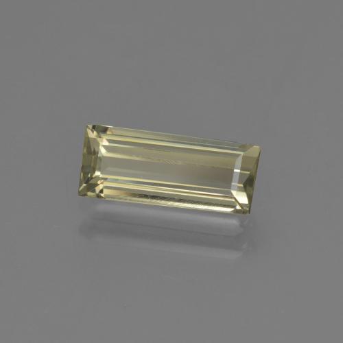 Diasporo con cambio de color amarillo natural de 1,43 ct, baguette, VVS-VS
