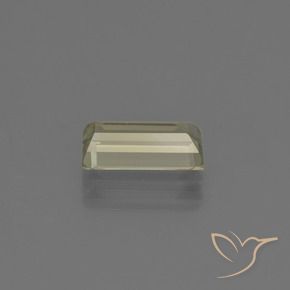 Diásporo con Cambio de Color Amarillo medio natural de 1.27 ct, Corte Baguette, VVS-VS