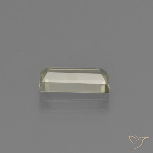 Diásporo con Cambio de Color Amarillo amarronado natural de 1.37 ct, Corte Baguette, VVS-VS